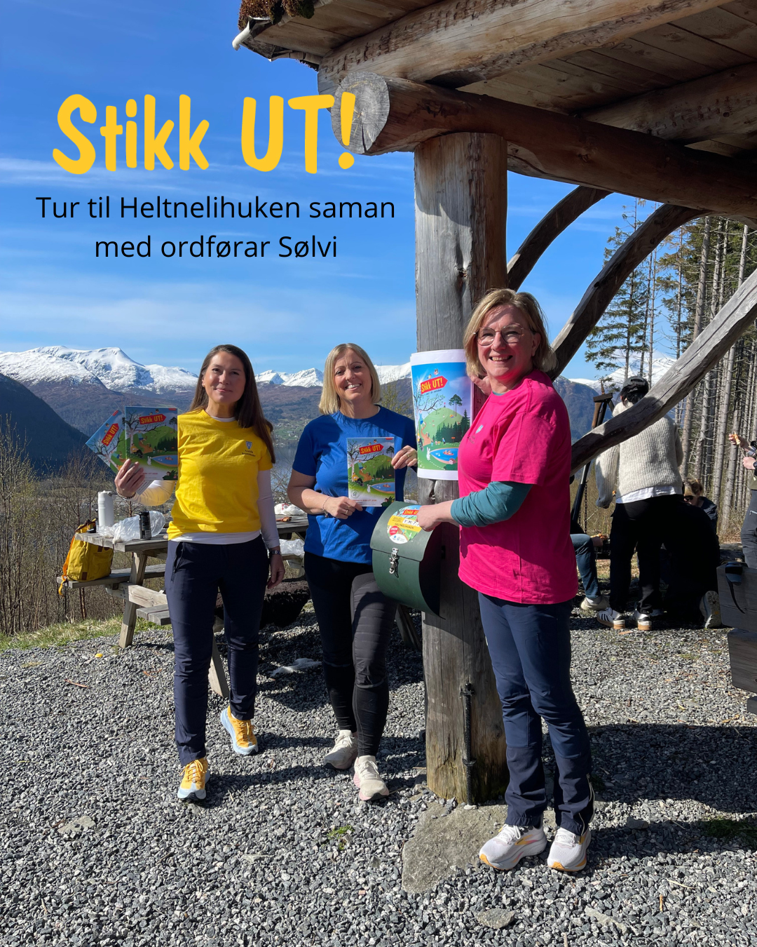 Stikk UT tur med ordførar - Klikk for stort bilete